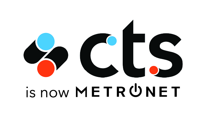 CTS is now MetroNet Logo