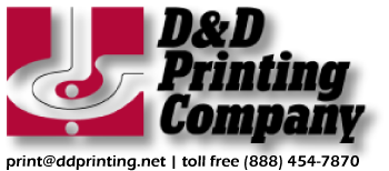 D&D Printing Company Logo